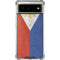 Philippines Flag Distressed Google Pixel 6 Clear Case